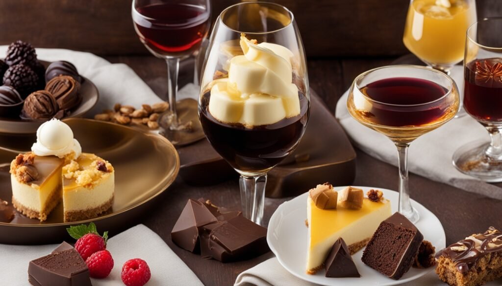 dessert wine pairings