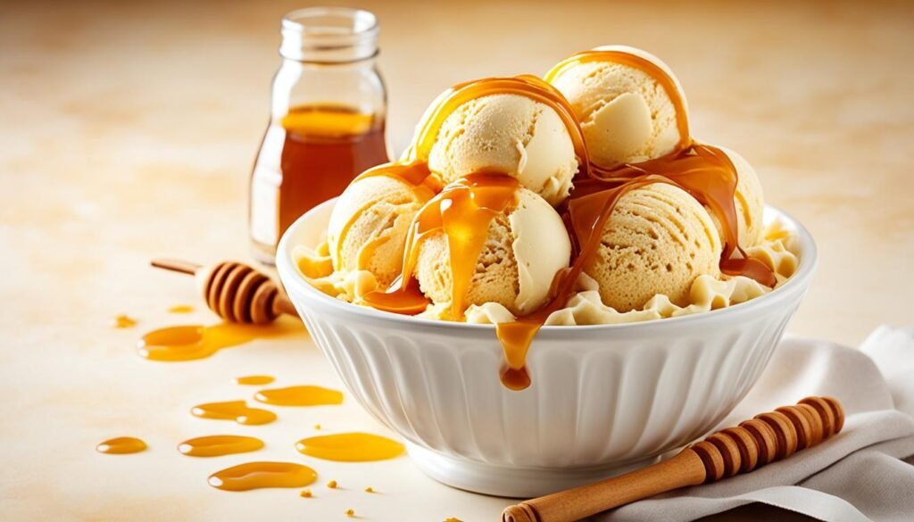 honey ice cream