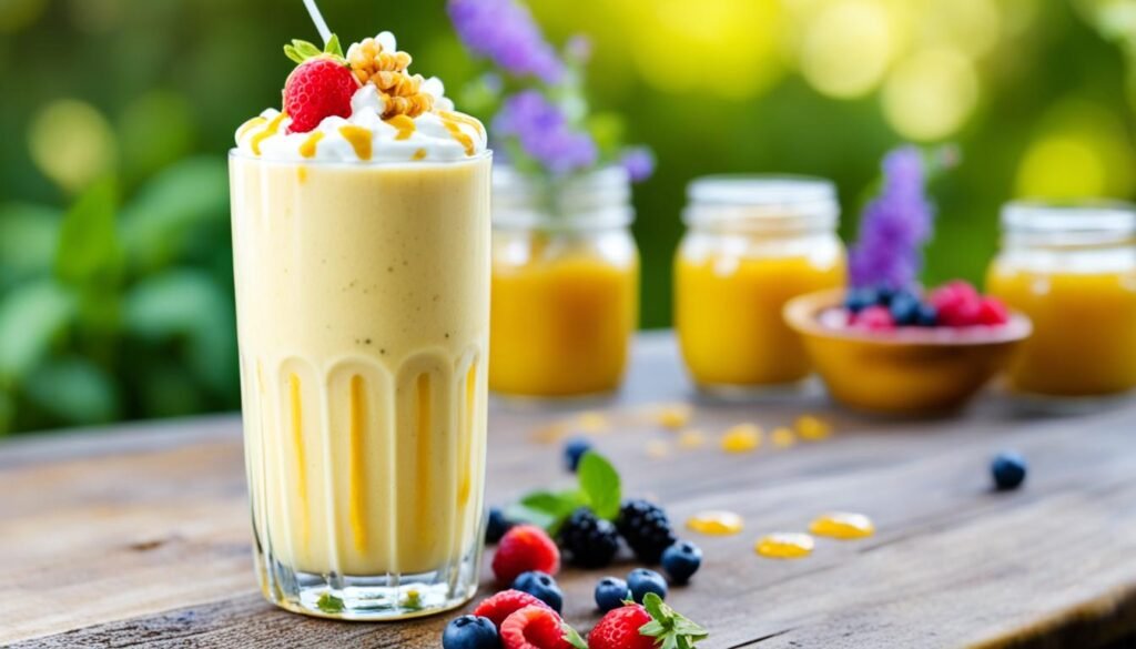 honey smoothies