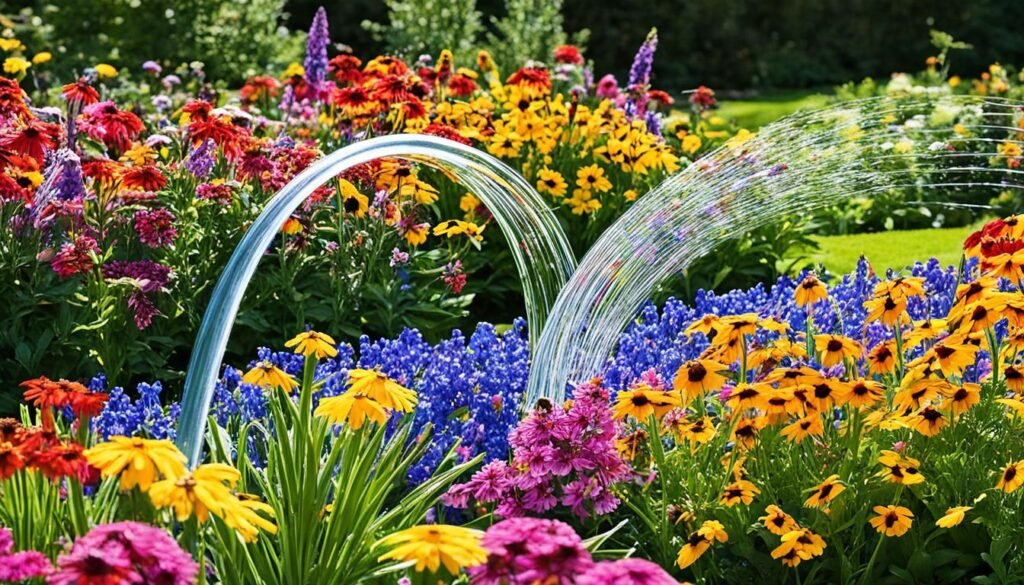 watering pollinators